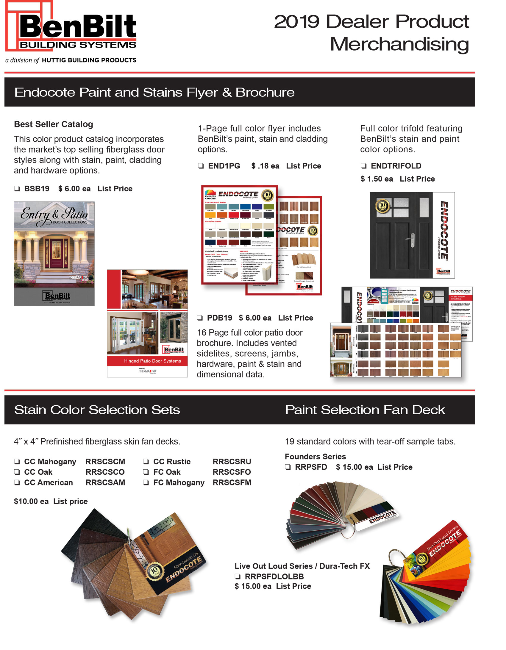 2019 Dealer Product Merchandising